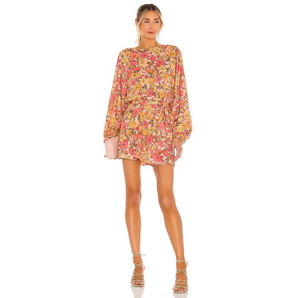 Show Me Your Mumu Larissa Pretty Poppy Floral Mini Dress XS
